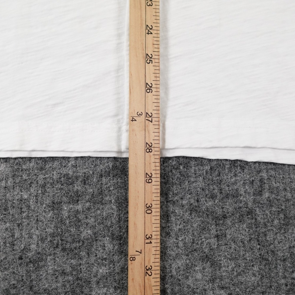 Onward Reserve Sunwashed Button Up Shirt Mens Large White Polo Textured Cotton - Picture 8 of 13